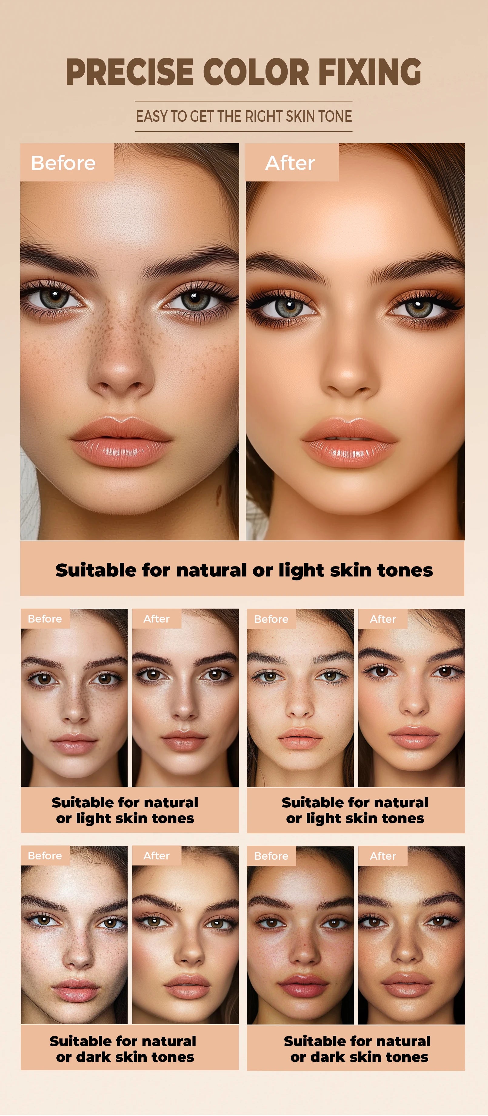 Hydrating Eye Brightening Concealer&Contour Cream-Full Coverage,Long Lasting,Correcting Eye Concealer for a Perfect Look Makeup