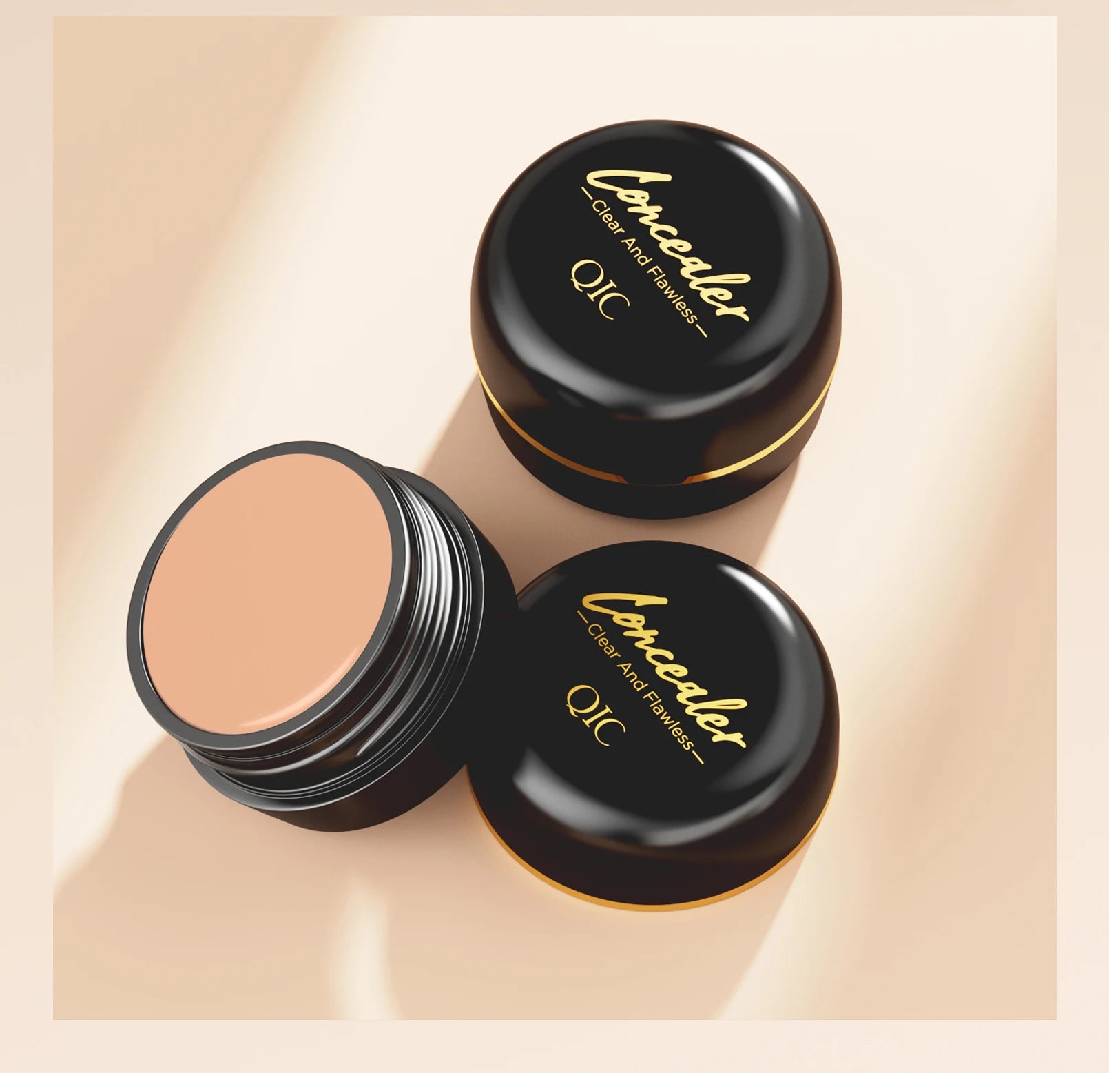 Hydrating Eye Brightening Concealer&Contour Cream-Full Coverage,Long Lasting,Correcting Eye Concealer for a Perfect Look Makeup