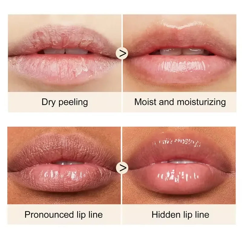 Honey Infused Hydrating Lip Oil - Nourishing for Dry Lips,High Shine,Fresh Honey Scent,Lip Gloss,Moisturizing Lip Makeup