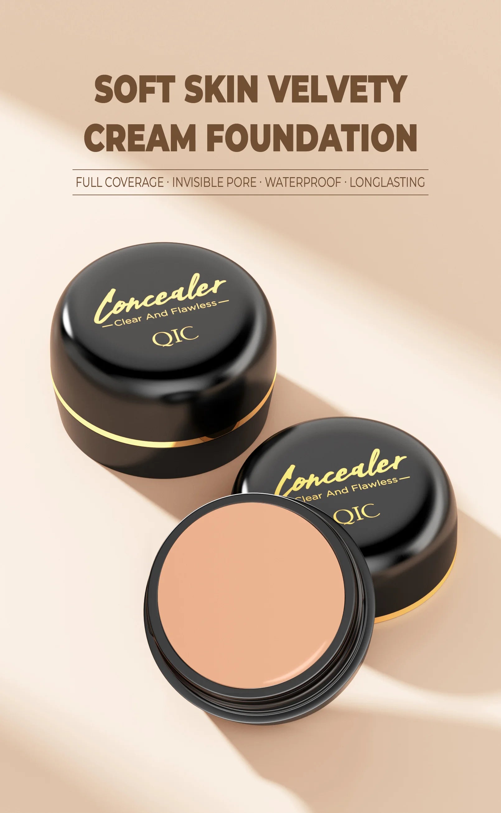 Hydrating Eye Brightening Concealer&Contour Cream-Full Coverage,Long Lasting,Correcting Eye Concealer for a Perfect Look Makeup