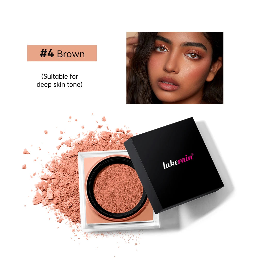 Waterproof Loose Baking&Setting Powder Long Lasting Oil Control Matte Setting Powder Natural Brightening Face Cosmetics