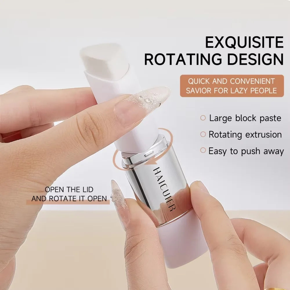 2-in-1 Color-Changing Foundation Stick Liquid Lightweight Moisturizing Concealer Women New Hot Sell Even Non-smudge Concealer