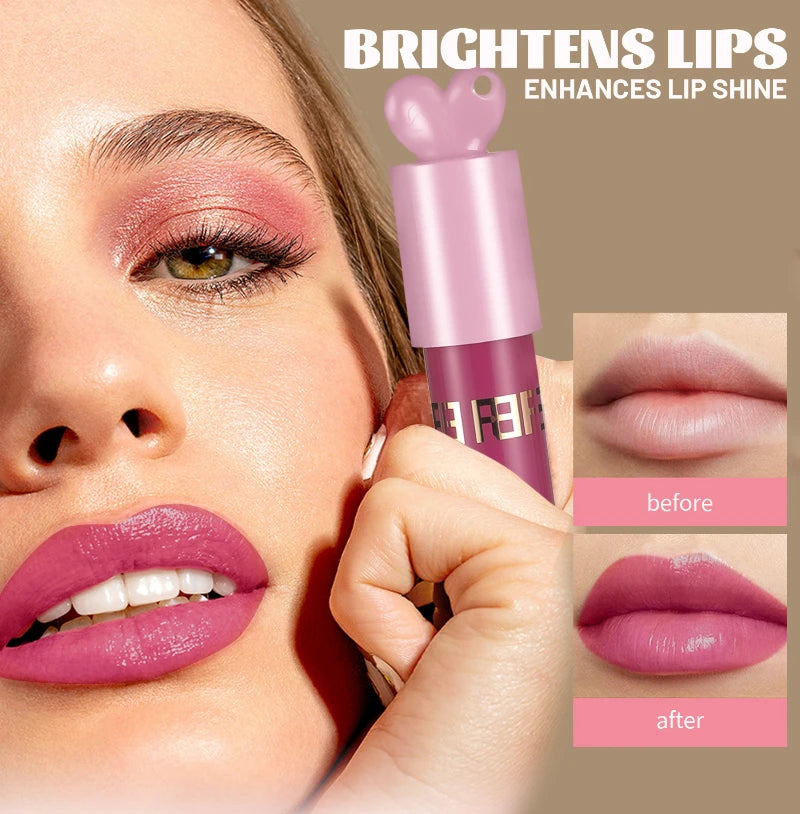 Honey Infused Hydrating Lip Oil - Nourishing for Dry Lips,High Shine,Fresh Honey Scent,Lip Gloss,Moisturizing Lip Makeup