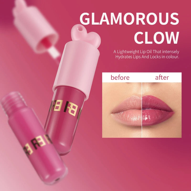 Honey Infused Hydrating Lip Oil - Nourishing for Dry Lips,High Shine,Fresh Honey Scent,Lip Gloss,Moisturizing Lip Makeup